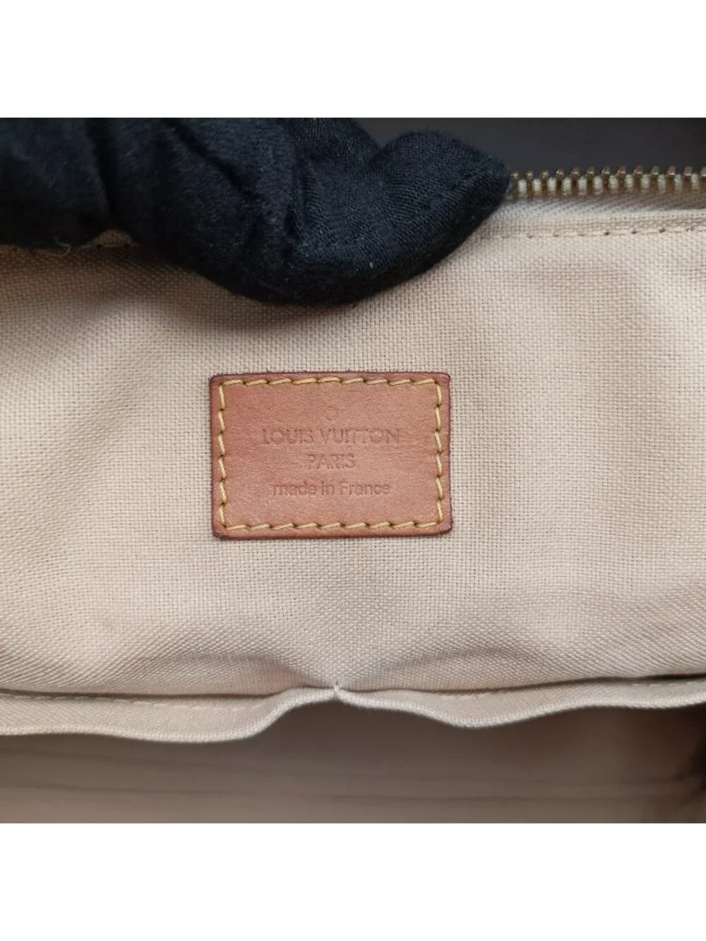 Louis Vuitton Siracusa GM Azur Damier Canvas Shoulder Bag